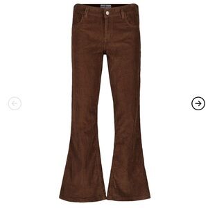 Madcap England Killer Retro 70s Cord Flares Brown Corduroy Pants Size 32 X 34